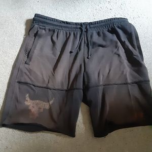 Under armour project rock Terry shorts